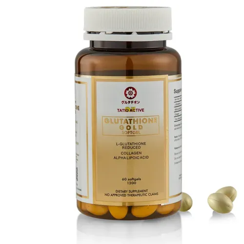 TatioActive from Tatiomax Gold Glutathione Whitening Gel Capsules With Collagen & Vitamin C - INSTANT SAVINGS !! TatioActive from Tatiomax Gold Glutathione Whitening Gel Capsules With Collagen & Vitamin C - INSTANT SAVINGS !