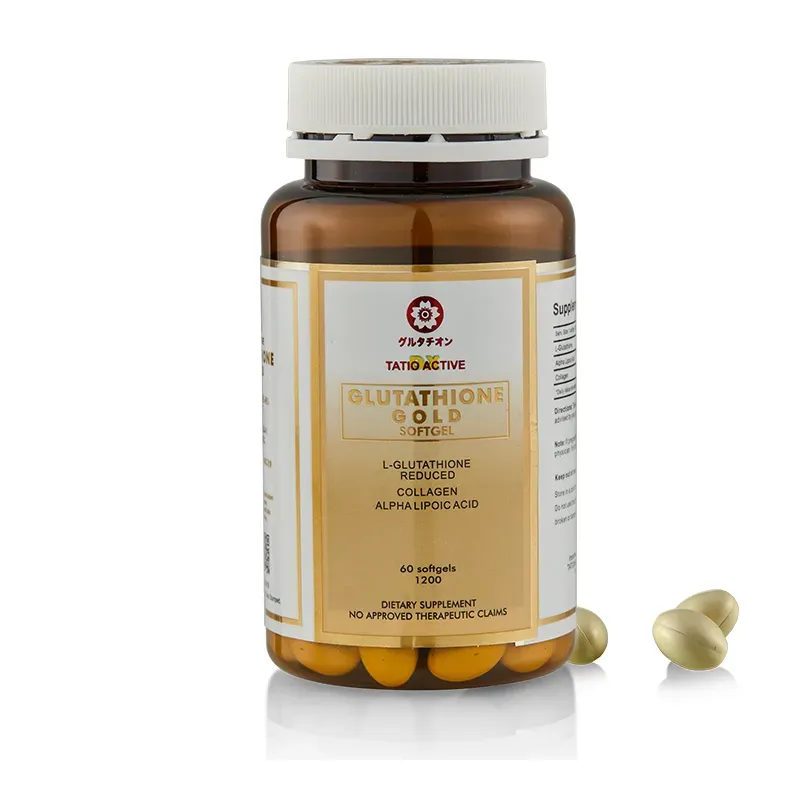 TatioActive from Tatiomax Gold Glutathione Whitening Gel Capsules With Collagen & Vitamin C - INSTANT SAVINGS !!