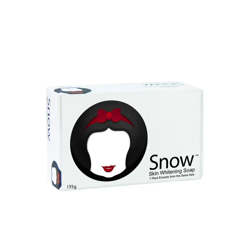 Snow Skin Whitening Soap - Natural Lightening Soap With GIGAWHITE and ACE-B3 - 135g Bar
