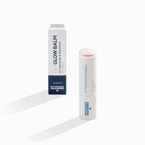 Glutanex Lip Glow Balm Soft Scarlet