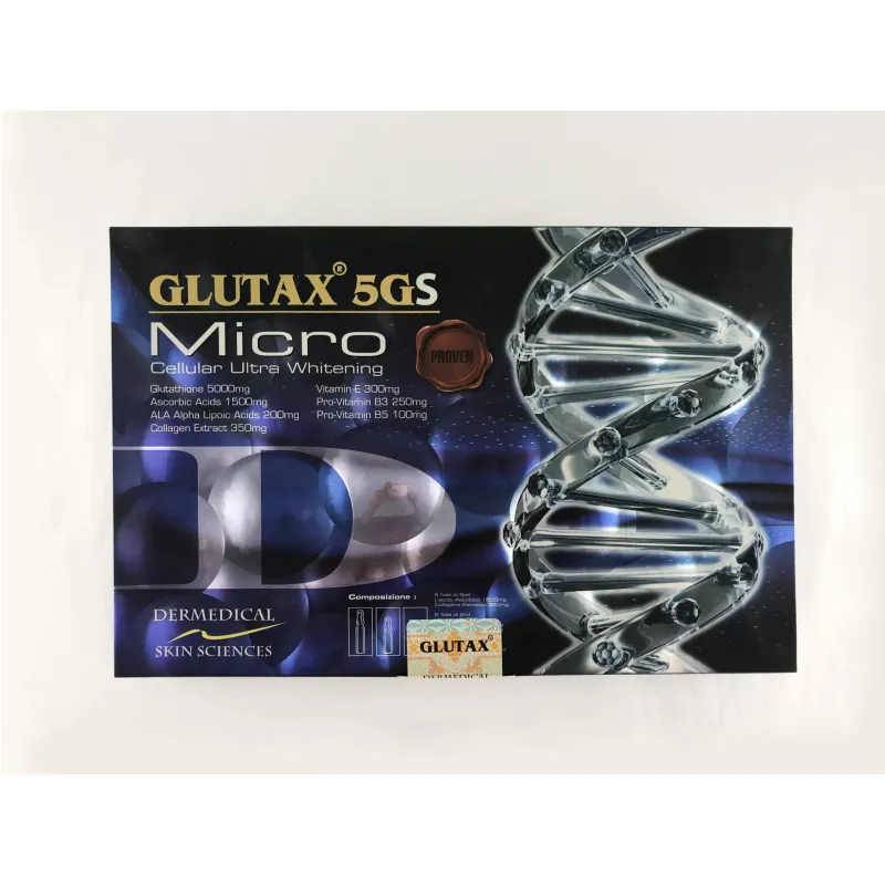 Authentic GLUTAX 5GS Micro Cellular Ultra Whitening IV Injection