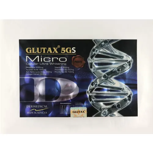 Authentic GLUTAX 5GS Micro Cellular Ultra Whitening IV Injection