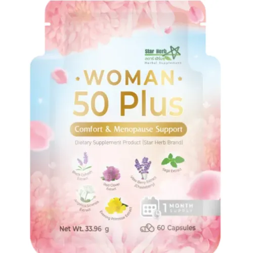 Woman 50 PLUS Comfort & Menopause Support Dietary Supplement Product