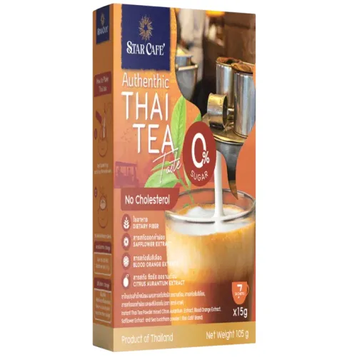 Instant Thai Tea Powder mixed Citrus Aurantium Extract