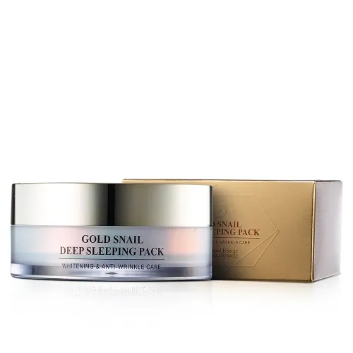 Gold & Snail Deep Sleeping Pack
