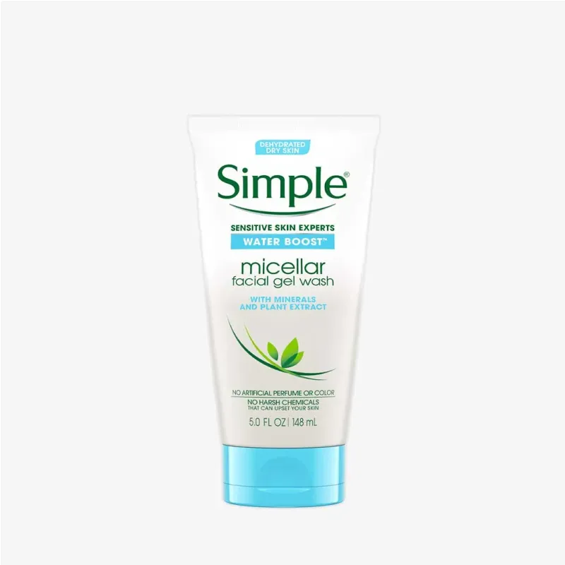 Simple Water Boost Micellar Facial Gel Wash -150ml