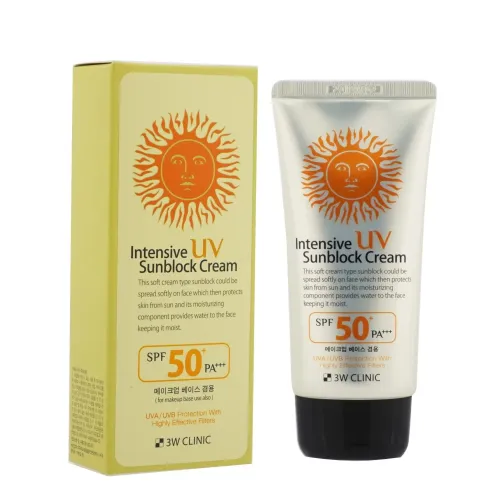 INTENSIVE uv sunblock cream Spf 50+pa+++