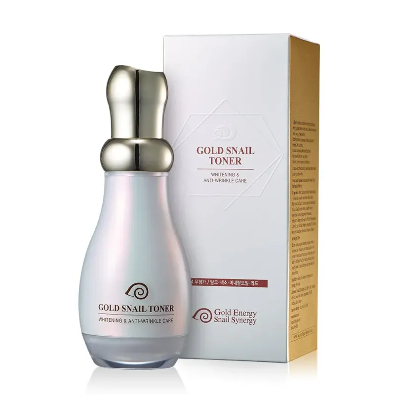 Gold snail essence whitening & anti wrinkle care