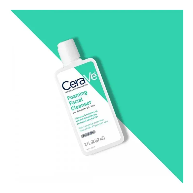 Cerave Foaming Facial Cleanser (Normal to Oily) - 87ml