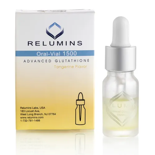 New Advanced Sublingual Glutathione 1500mg - Professional Grade Skin Whitening Single Vial - USA FDA-Compliant