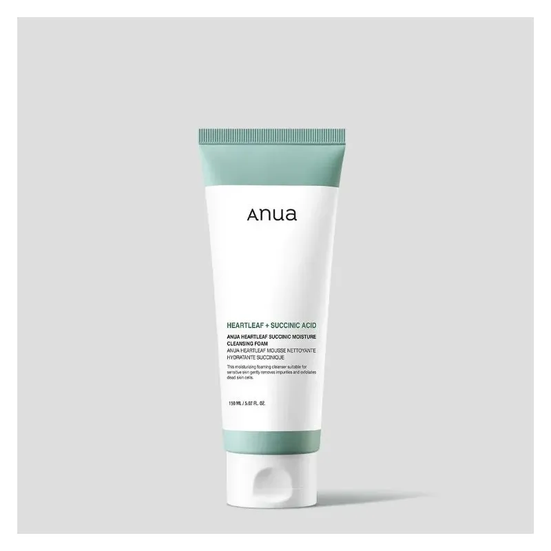 Anua Heartleaf Succinic Moisture Cleansing Foam - 150ml