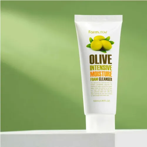 Farmstay Olive Intensive Moisture Foam Cleanser - 100ml