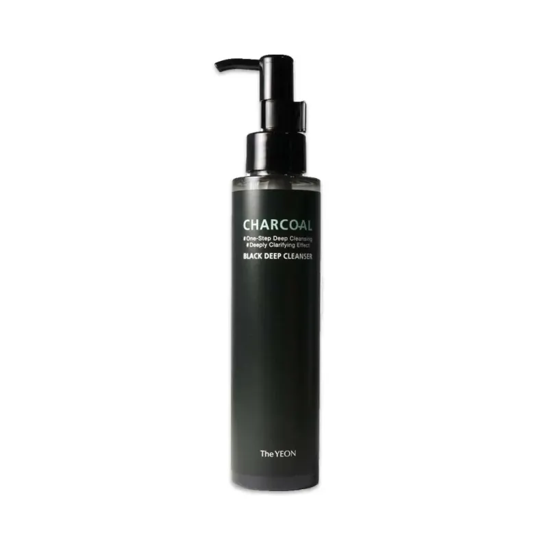 The YEON charcoal black deep cleanser - 150ml