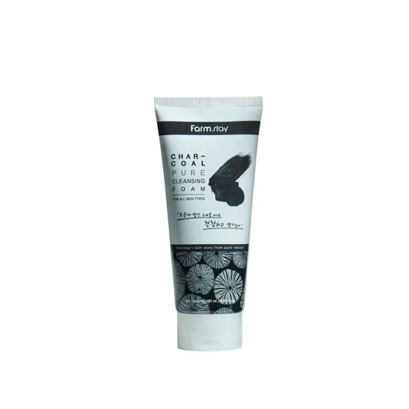 Farmstay Charcoal Pure Cleansing Foam - 180ml