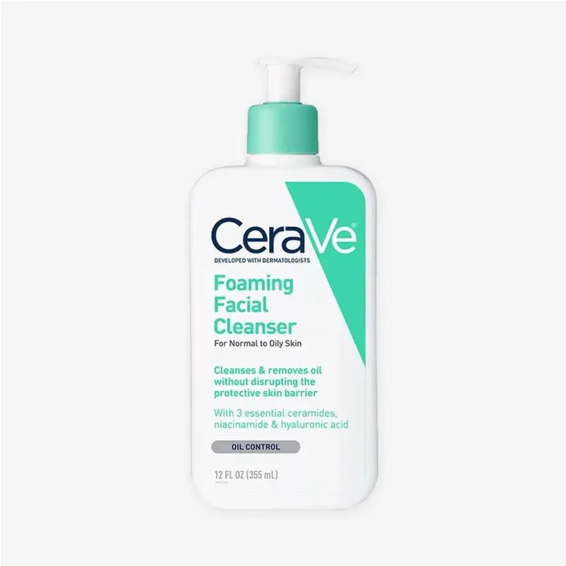Cerave Foaming Facial Cleanser (Normal to Oily) - 355ml