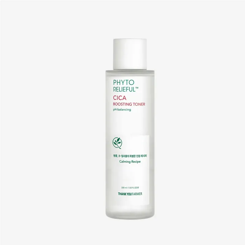 Thank You Farmer Phyto Relieful Cica Boosting Toner - 200ml