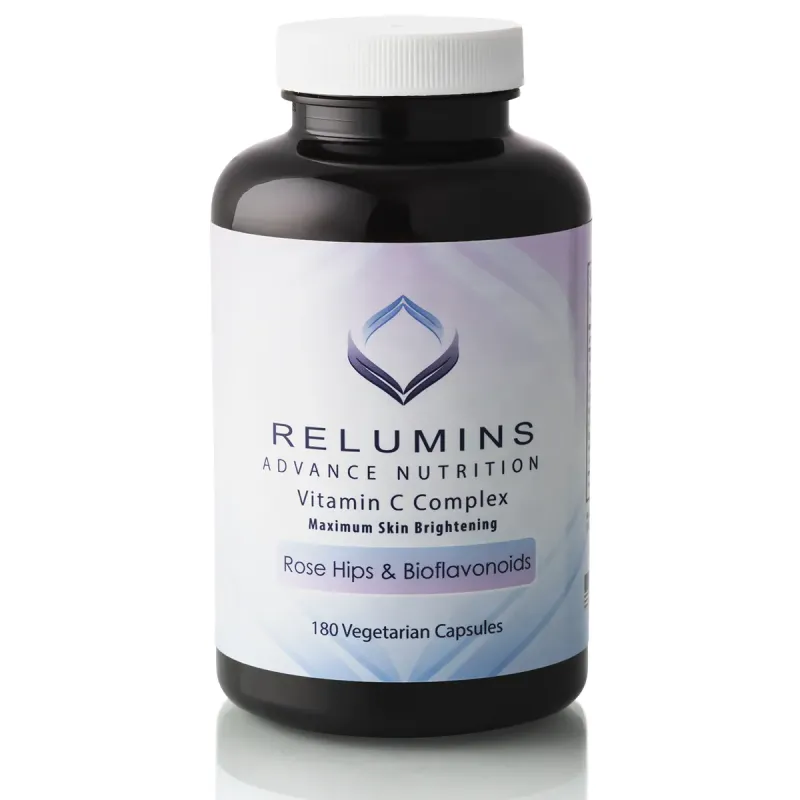 Relumins Advance Nutrition Vitamin C Complex MAX Skin Brightening with Rose Hips & Bioflavinoids