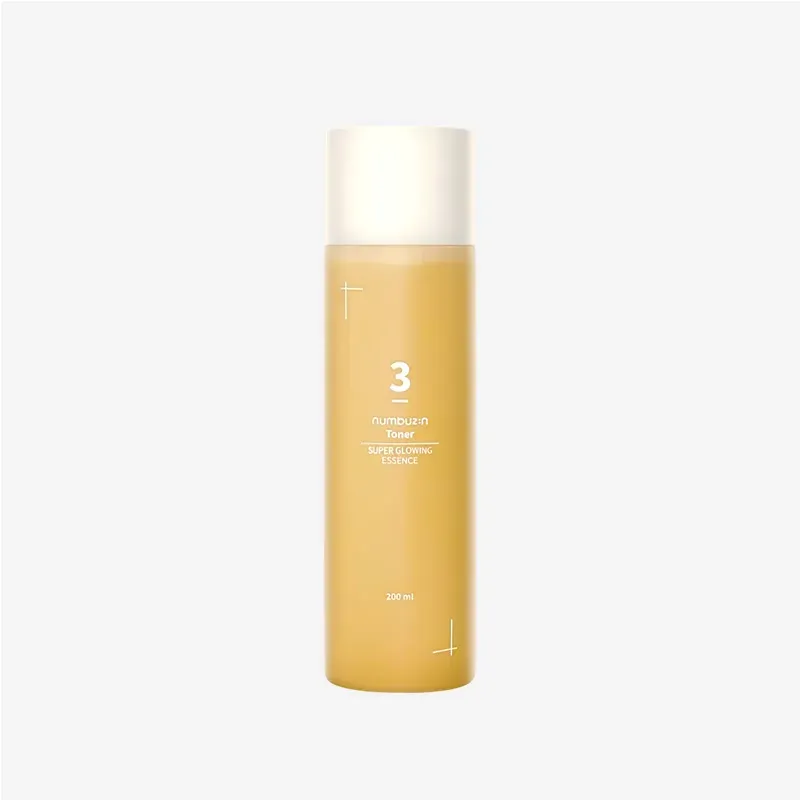 Numbuzin No.3 Super Glowing Essence Toner - 200ml