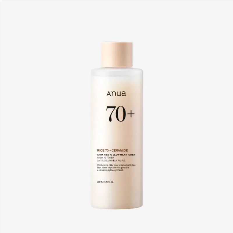 Anua Rice 70 Glow Milky Toner - 250ml