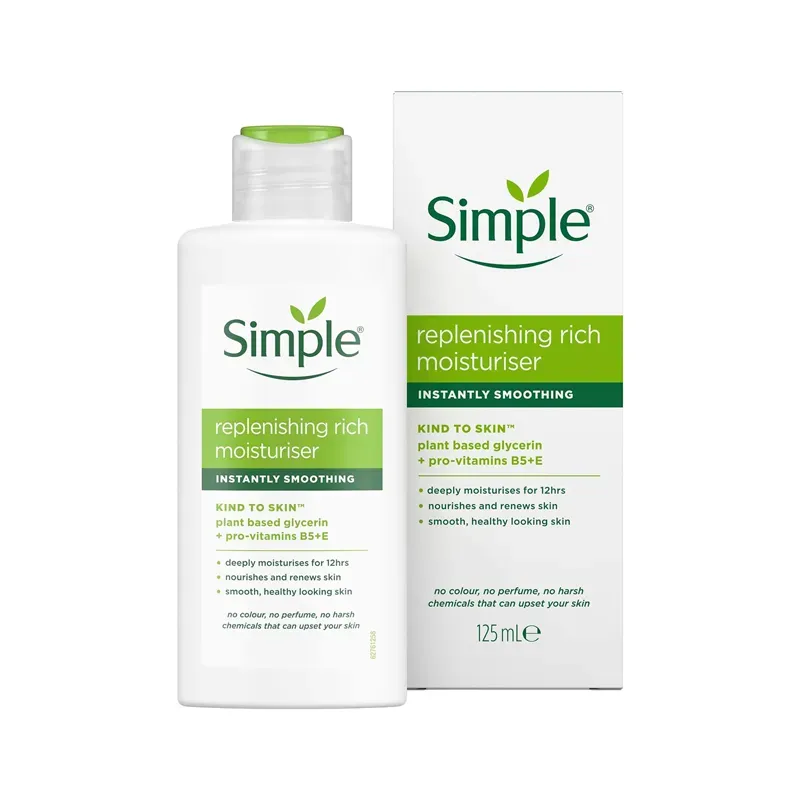 Simple Kind to Skin Replenishing Rich Moisturiser - 125 ml