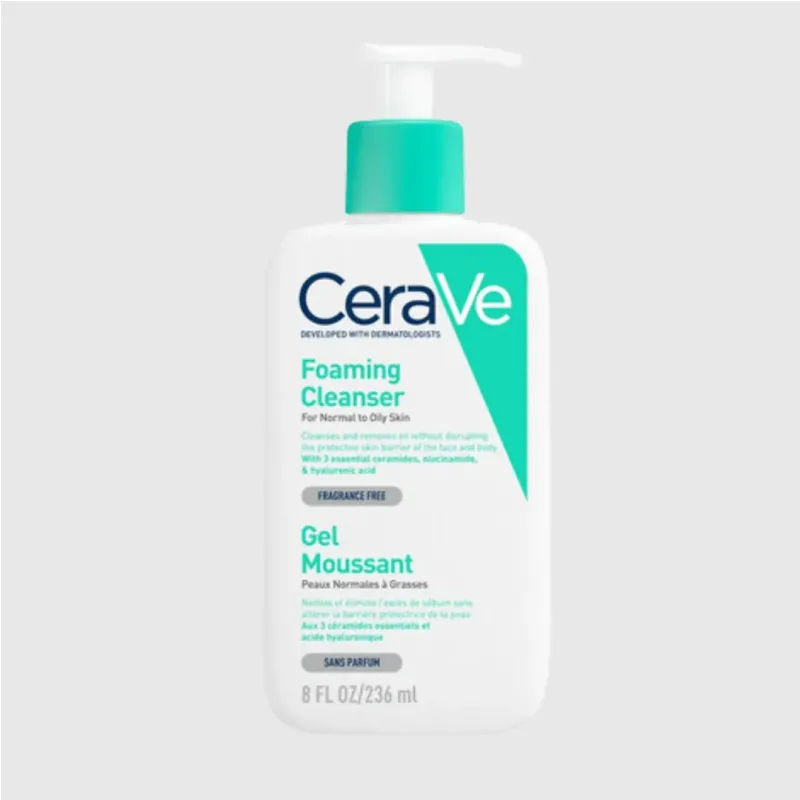 CeraVe Foaming Cleanser (Normal to Oily) - 236ml