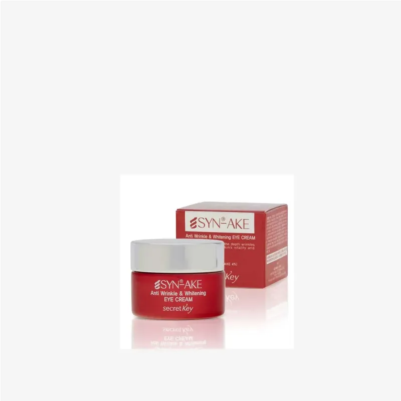Secret Key Syn-Ake Anti Wrinkle & Whitening Eye Cream - 15g