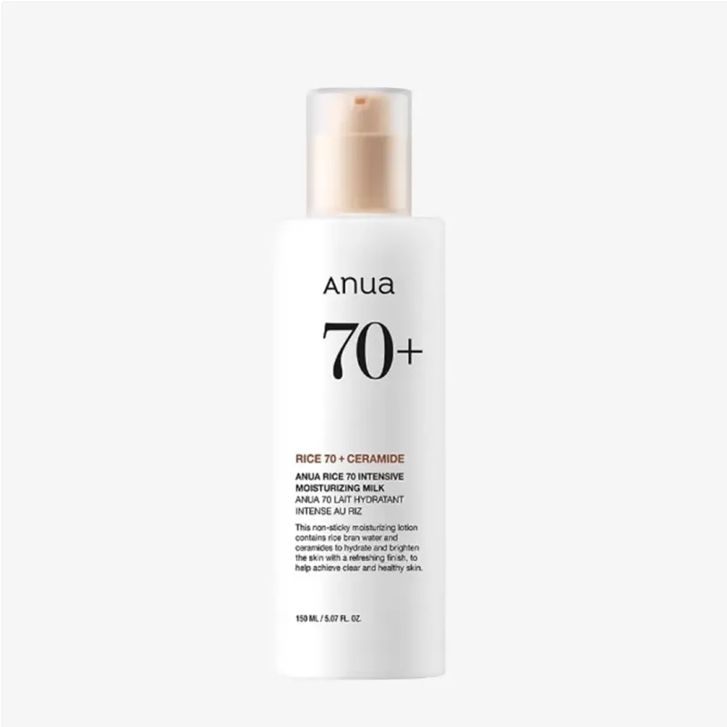 Anua Rice 70 Intensive Moisturizing Milk - 150ml