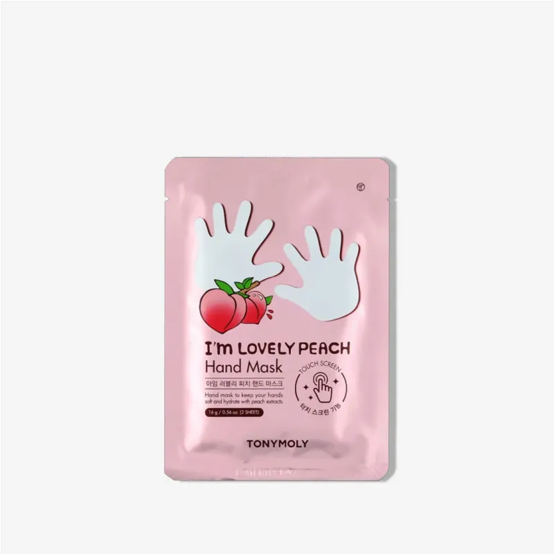 Tonymoly I'm Lovely Peach Hand Mask - 16g