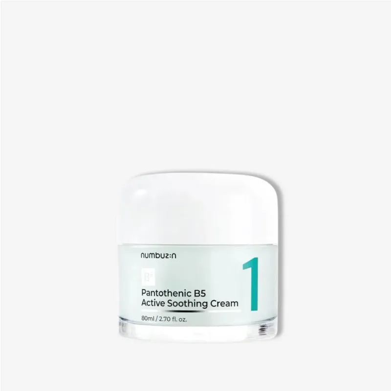 Numbuzin No.1 Pantothenic B5 Active Soothing Cream - 80ml