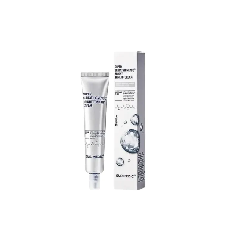 Sur.Medic Super Glutathione 100TM Bright Tone Up Cream - 40ml