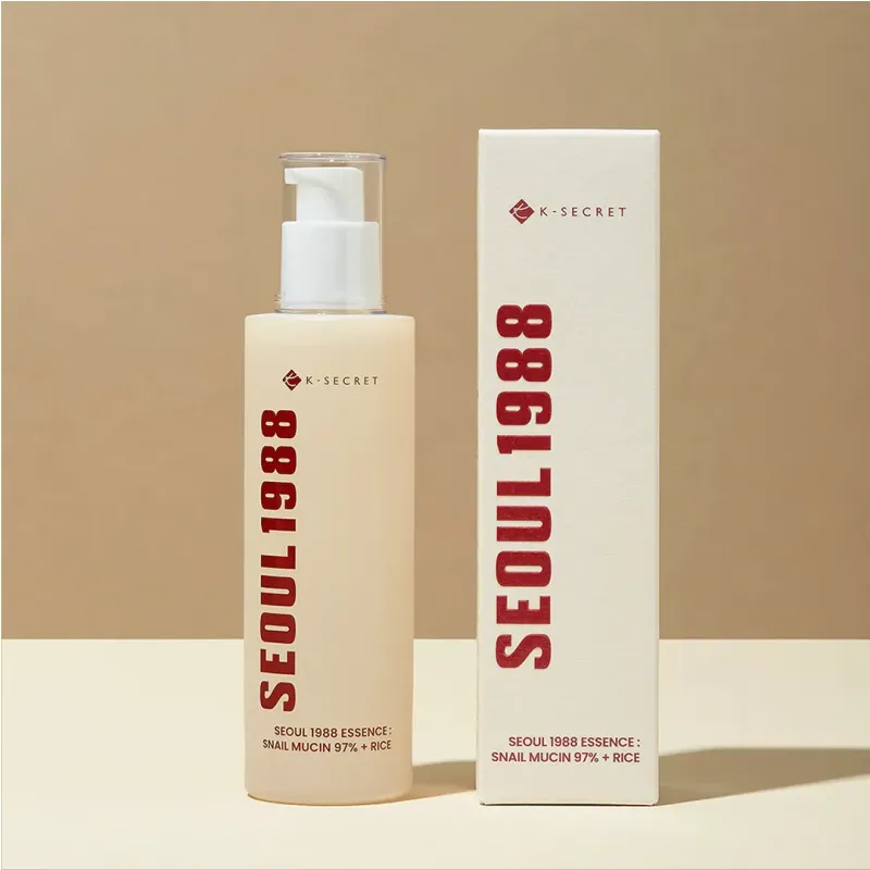 K-Secret Seoul 1988 Essence : Snail Mucin 97% + Rice -100ml