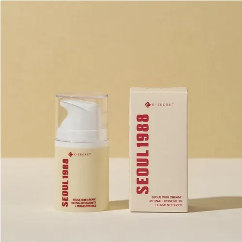 K-Secret Seoul 1988 Cream : Retinal Liposome 1% + Fermented Rice - 50ml