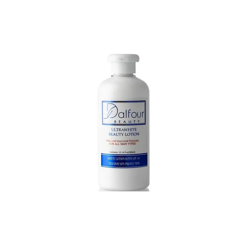 Dalfour Beauty Ultrawhite Body Lotion-with Environmental Protection -300ml -Deep Whitening & Exfoliating