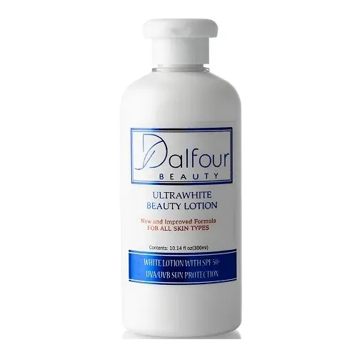 Dalfour Beauty Ultrawhite Body Lotion-with Environmental Protection -300ml -Deep Whitening & Exfoliating