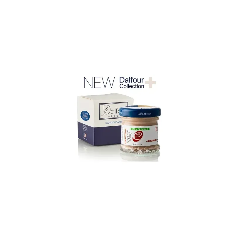 NEW! Dalfour Beauty Dark Creamy + Gold Seal Whitening Cream Red M!