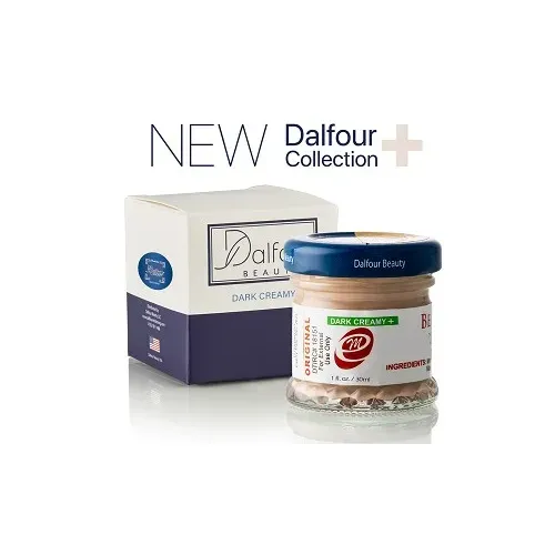 NEW! Dalfour Beauty Dark Creamy + Gold Seal Whitening Cream Red M!