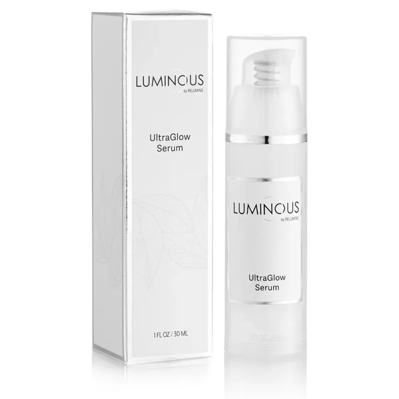 NEW Luminous UltraGlow Serum - Maximum Strength Whitening and Acne Busting Serum from RELUMINS