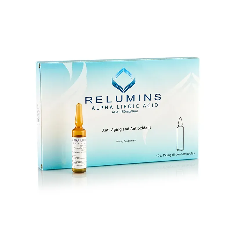 NEW! Relumins Alpha Lipoic Acid for Injection - 10 Ampoules- International sales only