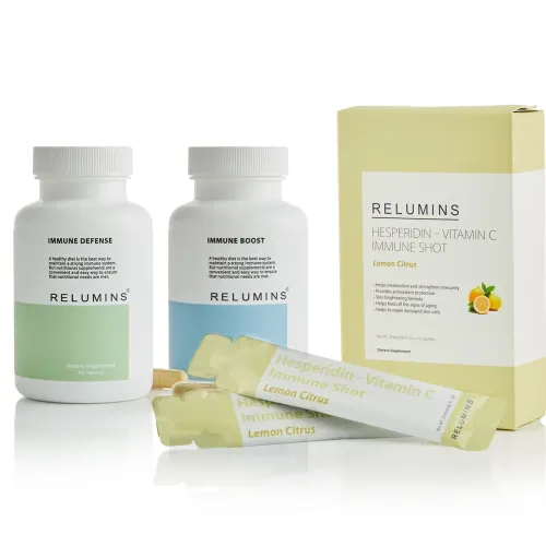 Complete Immune Support - Relumins Boost, Defense & Bioflavonoids with Natural C!