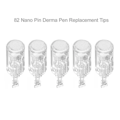 NEW! Relumins 82 Nano Cartridges Pen Replacement 5 Pack Tips - Ideal for Absorption of Topical Products, Serums, Creams & Oils!