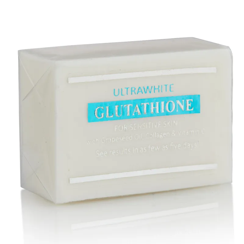 Premium Ultrawhite Glutathione Whitening Soap for Sensitive Skin, w/ Glutathione, Grapeseed Oil, Collagen, Vitamin C