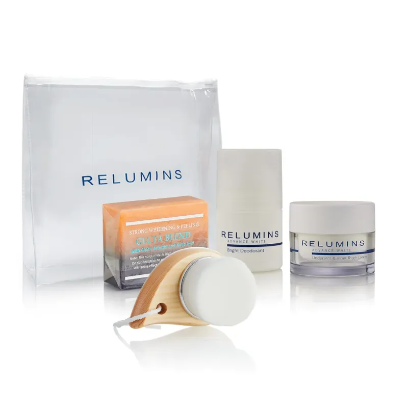 Relumins Advance White Intimate Set- Whitening Deodorant Roll-On & Whitening Intimate Cream