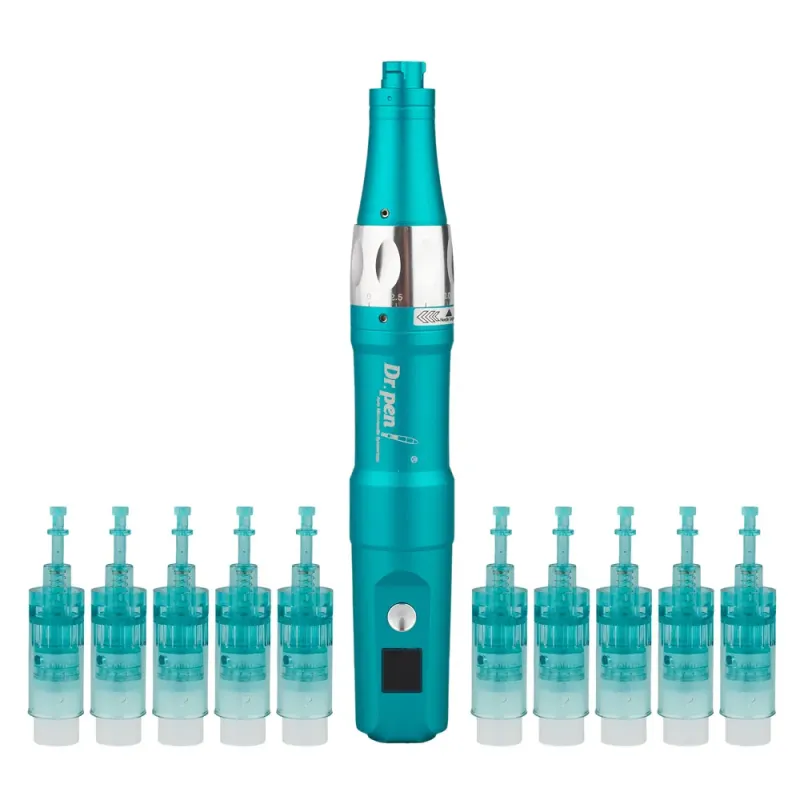 Dr.Pen A6S needle cartridges Micro Needle Cartridges for Dr Pen A6S MTS Skin Care BB Glow or microneedling procedure.  Product needles 1 box contains 10 needles.