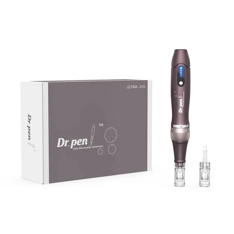 Dr.Pen A10 Ultima and needle cartridges Dr.Pen and Needle Cartridges for A10 Ultima MTS Skin Care BB Glow or microneedling procedur.  Product needles 1 box contains 10 needles.