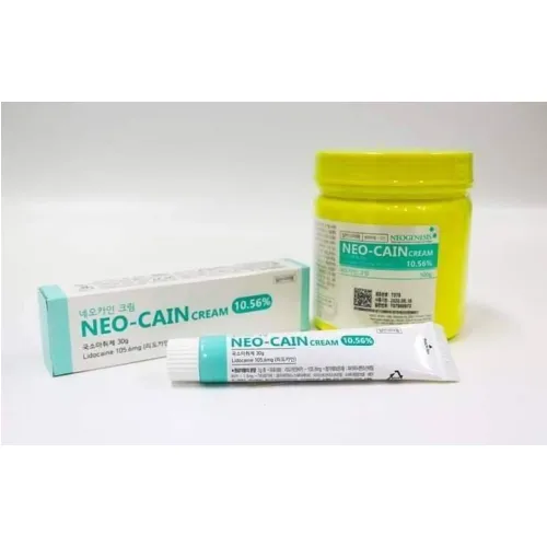 Neo Cain Cream  Neo Cain Topical anesthetic cream 10.56% for the skin is used before non-invasive procedures or surgical procedures.