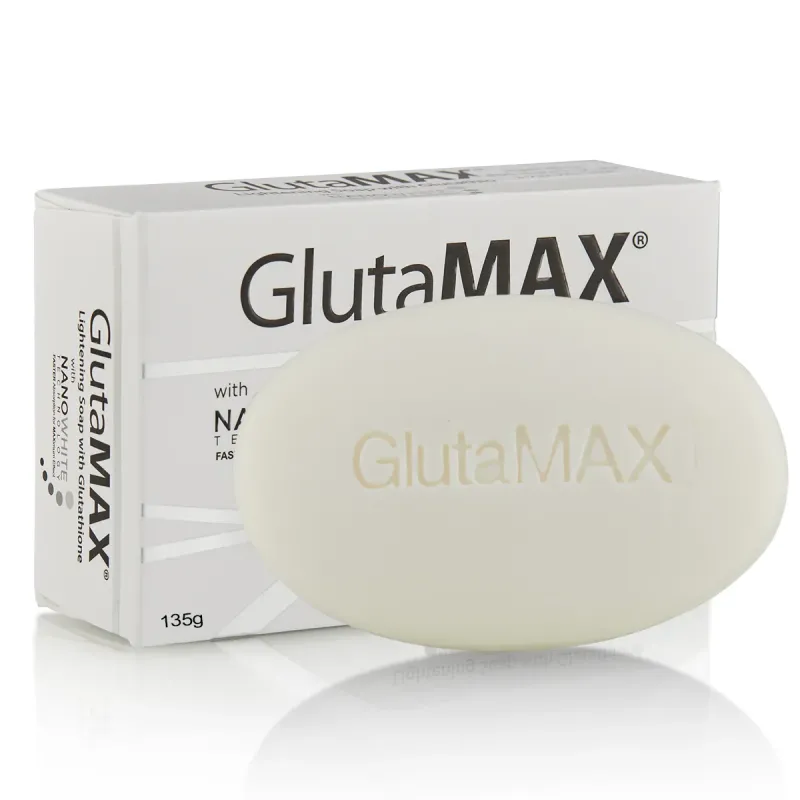 GlutaMAX Lightening Soap with Glutathione - 135gm - Great for all skin types!