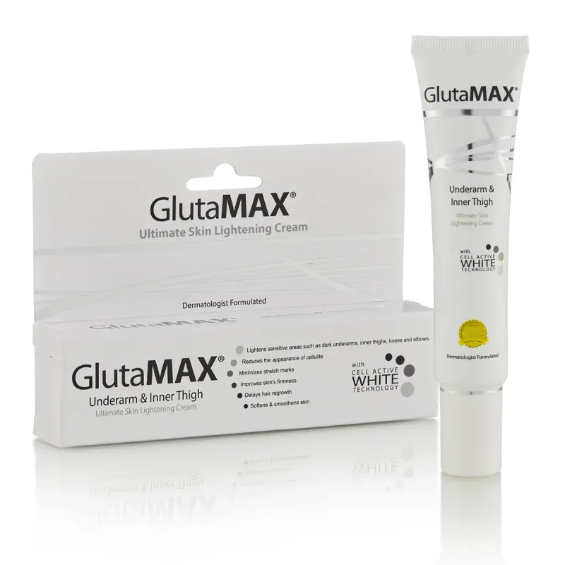 GlutaMAX Underarm and Inner Thigh Ultimate Skin Lightening Cream - 30gm