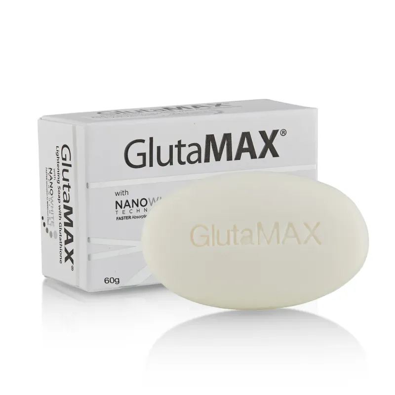 GlutaMAX Lightening Soap with Glutathione - 60gm - Great for all skin types!