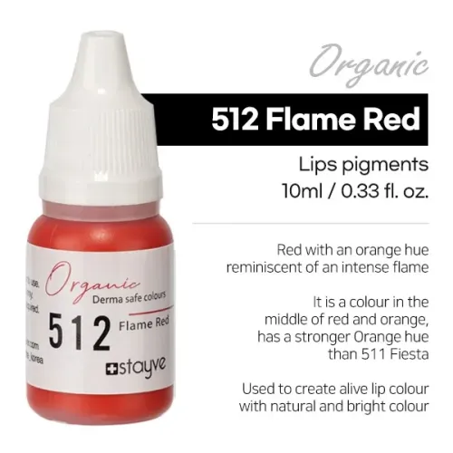 Product Name	Stayve 512 Flame Red