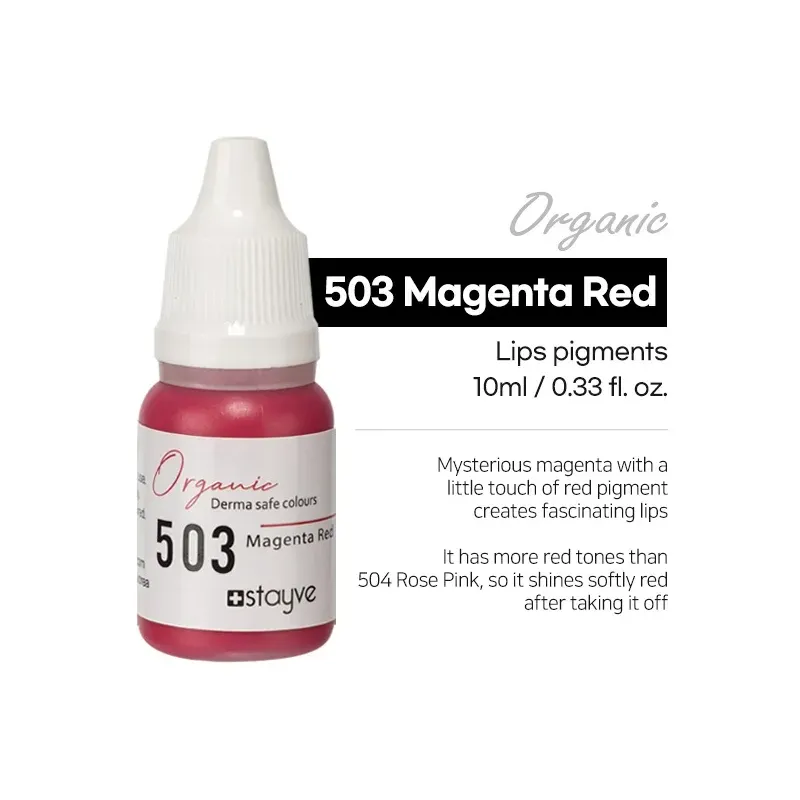 Product Name	Stayve 503 Magenta Red